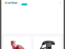 Tablet Screenshot of hiperfone.com.br